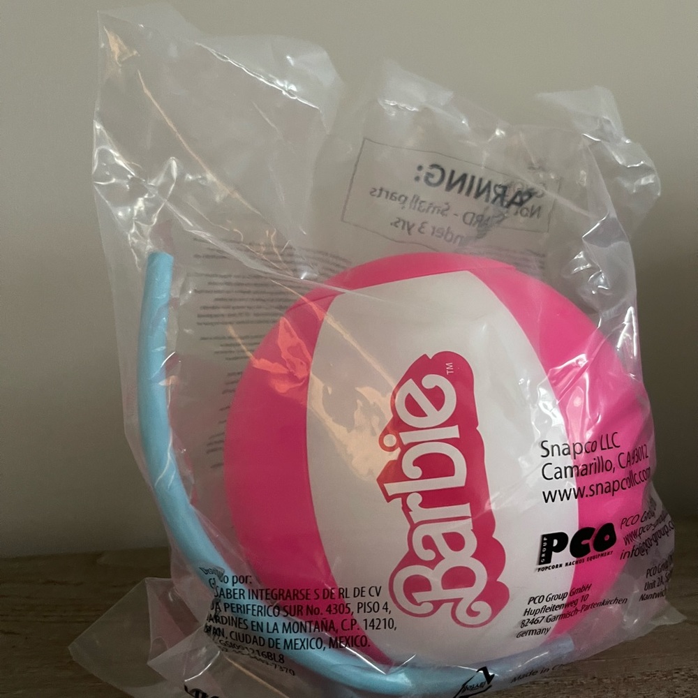 Barbie Movie Beach Ball Cup